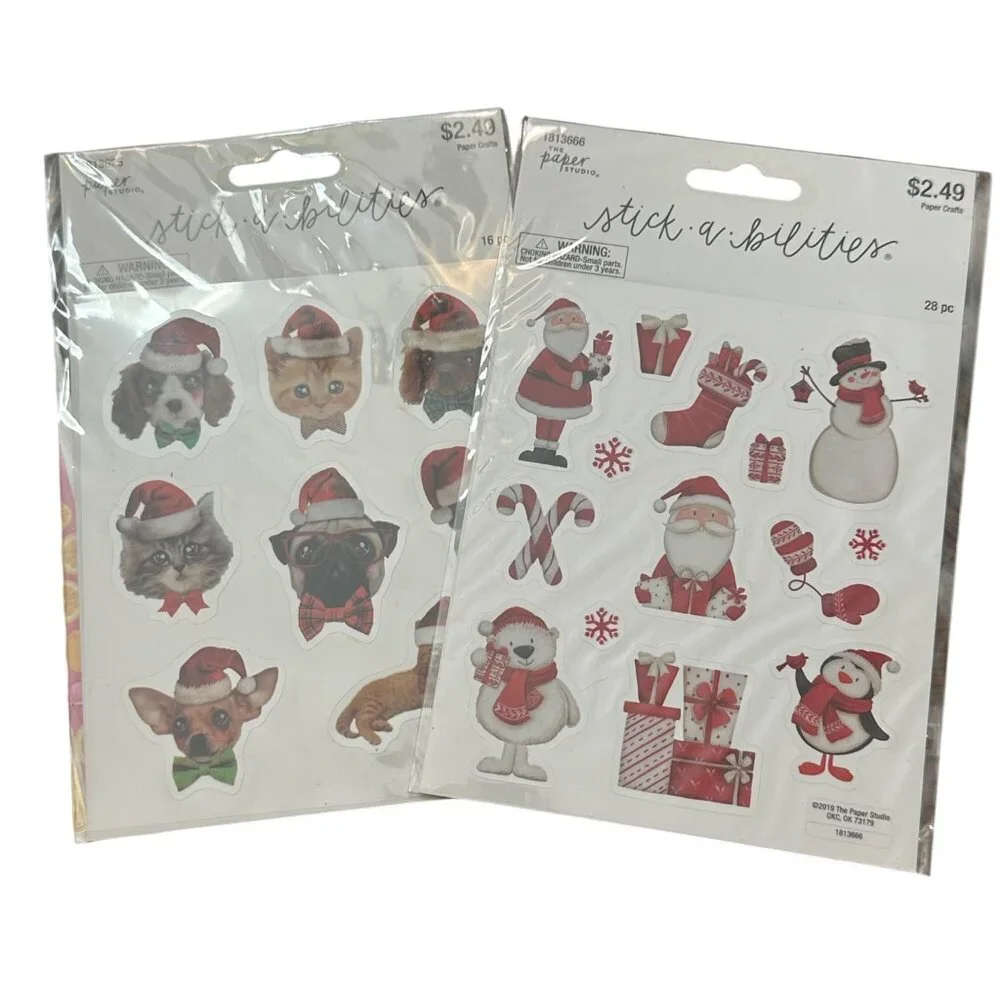 The Happy Planner Sticker Book Lot Mixed Scrapbooking Crafts Planning Holiday